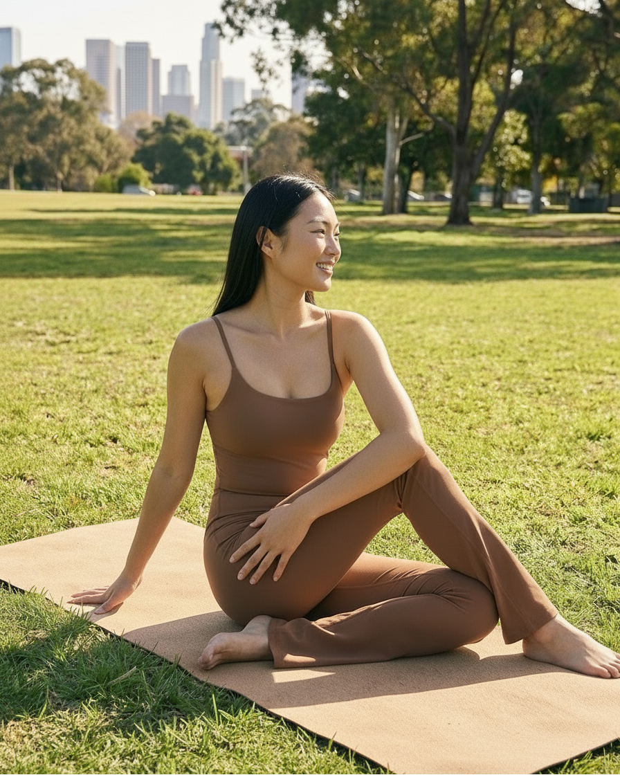 COFFEE DAISY – STYLISH FITNESS SET