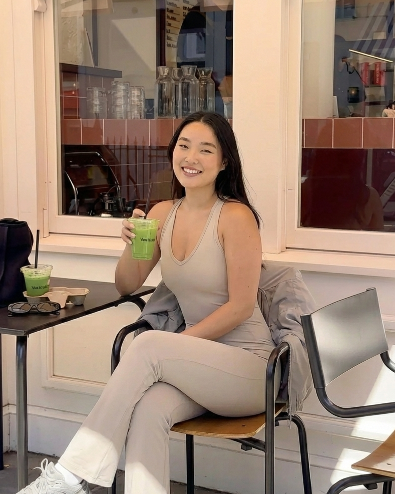 KHAKI JASMINE – ELEGANT FITNESS BODYSUIT