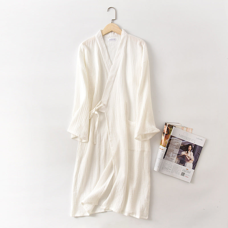 WHITE MILLIE – COTTON HOME SPA ROBE