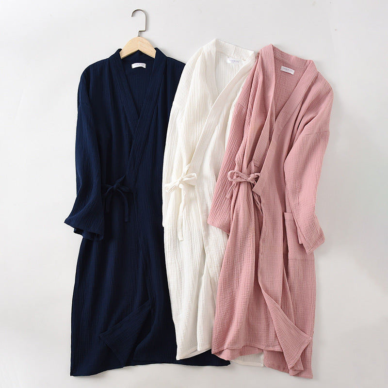 BLUE MILLIE – COTTON HOME SPA ROBE