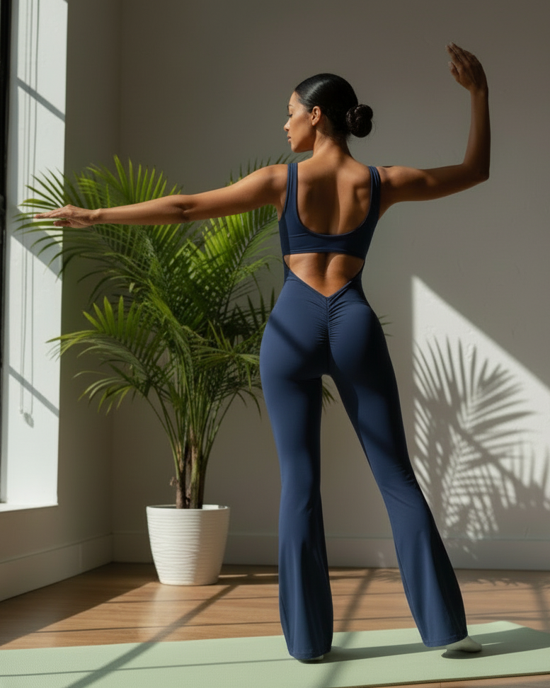BLUE SOPHIE – PUSH-UP FITNESS BODYSUIT