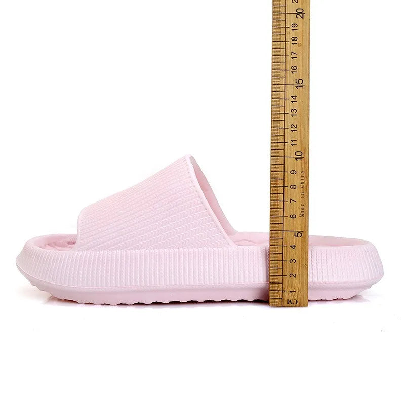 GREEN DANDELION – EVA PLATFORM SLIPPERS