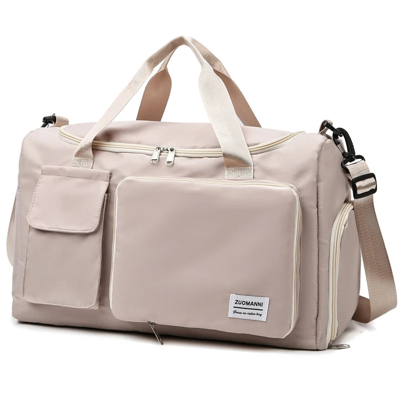 KHAKI LILIES – STYLISH SPORTS FITNESS BAG