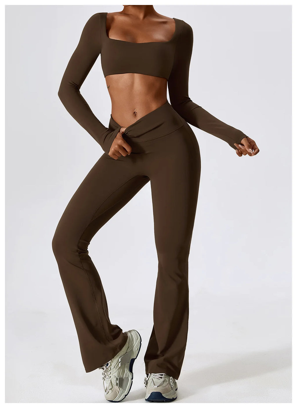 COFFEE LOTUS – STYLISH FITNESS SET