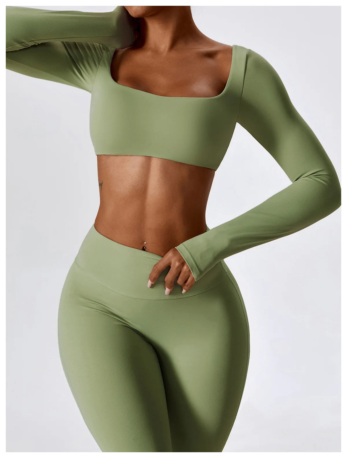 GREEN LOTUS – STYLISH FITNESS SET