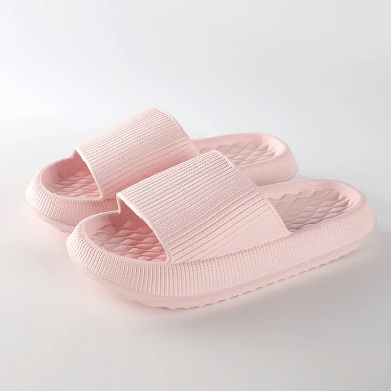 PINK DANDELION – EVA PLATFORM SLIPPERS