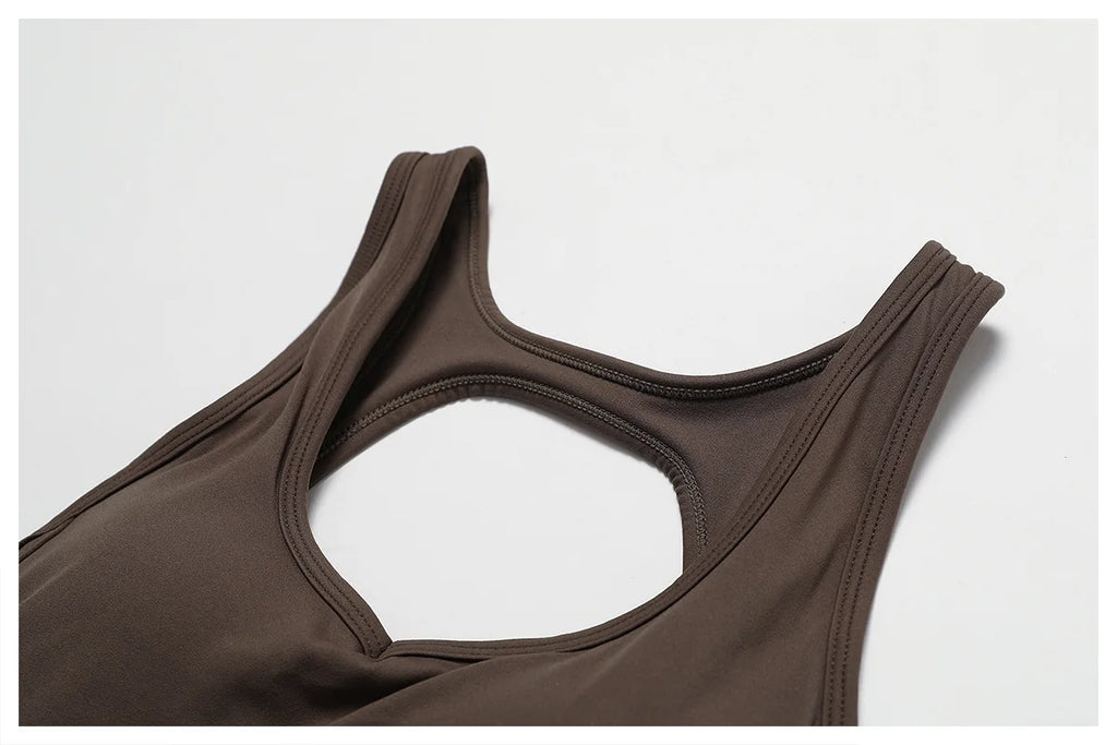 COFFEE JASMINE – ELEGANT FITNESS BODYSUIT