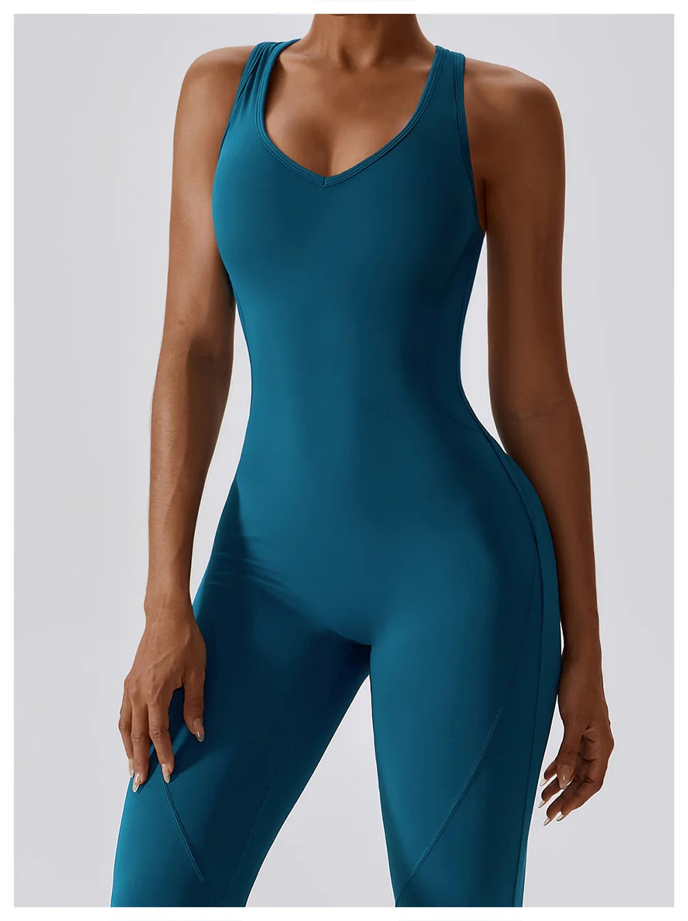 BLUE JASMINE – ELEGANT FITNESS BODYSUIT