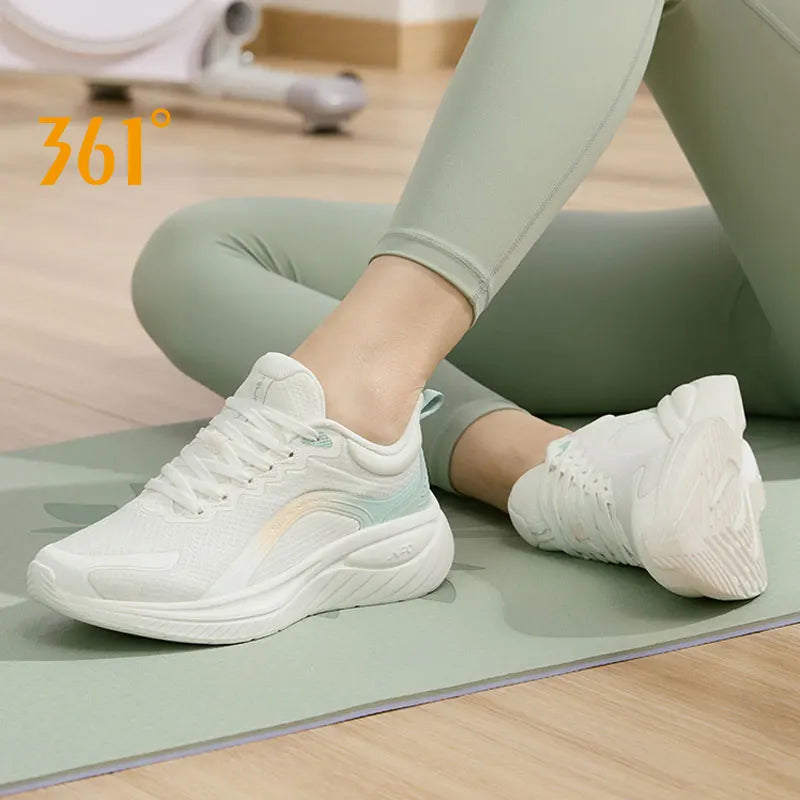 GREEN COMFREY – 361 DEGREES RUNNING SPORTS SNEAKERS