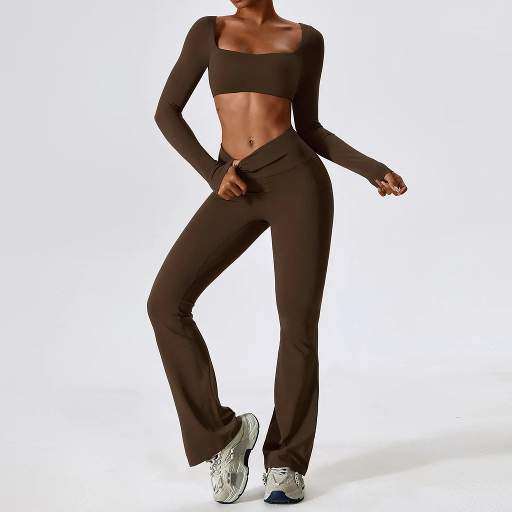 COFFEE LOTUS – STYLISH FITNESS SET