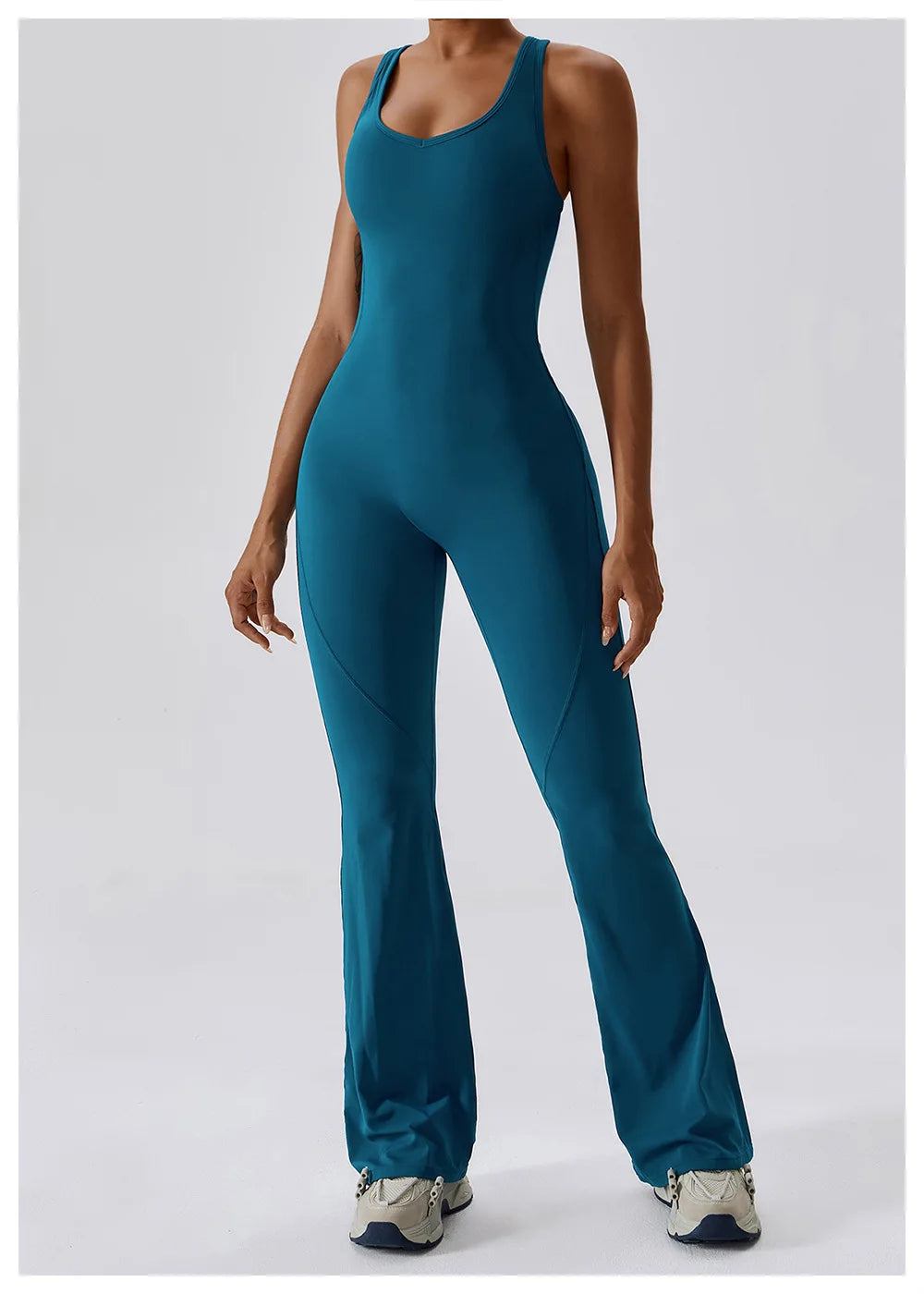 BLUE JASMINE – ELEGANT FITNESS BODYSUIT