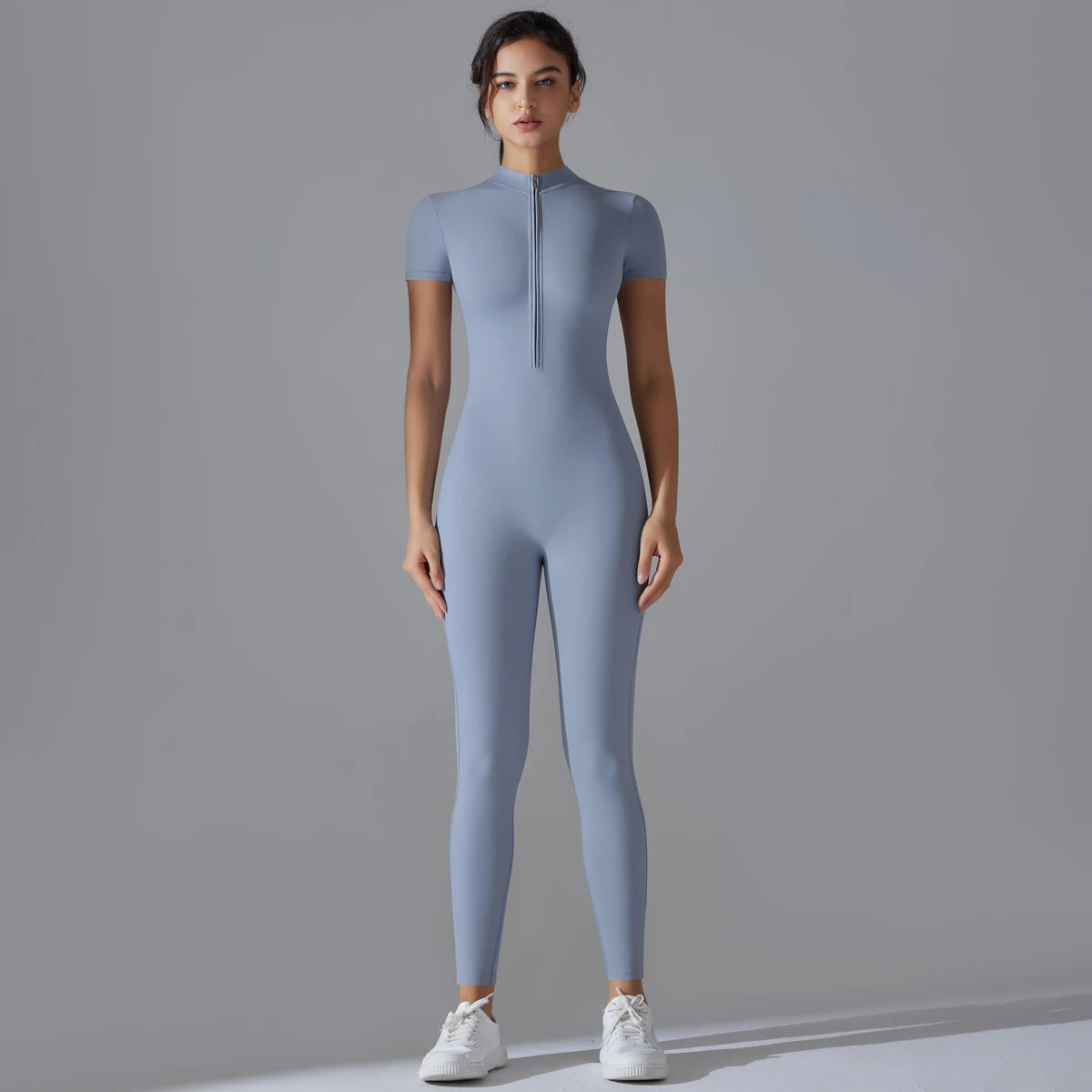 BLUE HAZEL – LONG FITNESS BODYSUIT