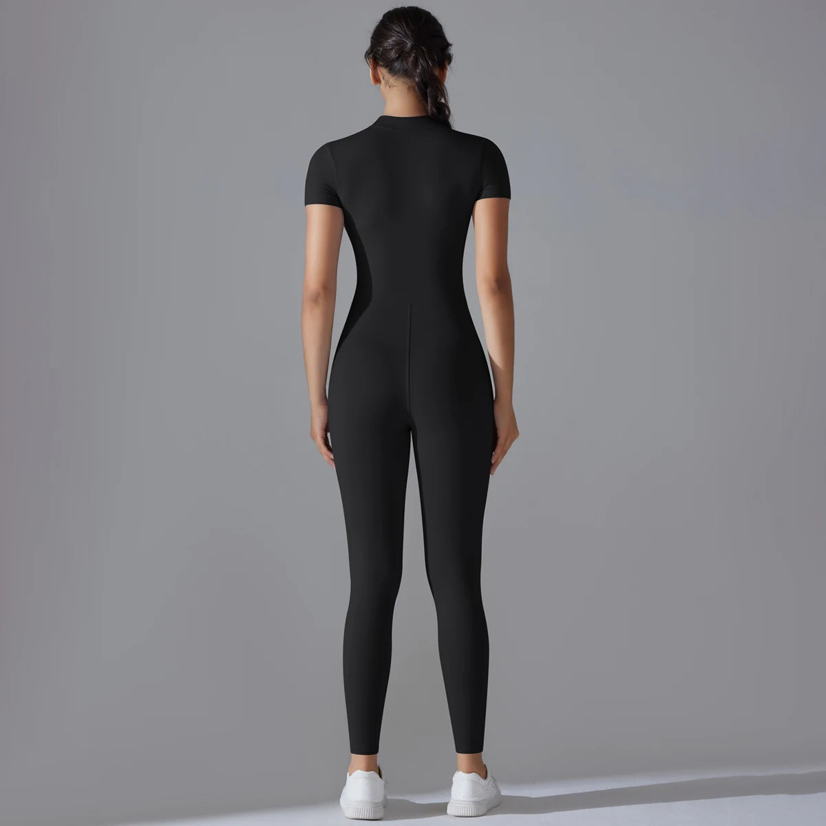 BLACK HAZEL – LONG FITNESS BODYSUIT