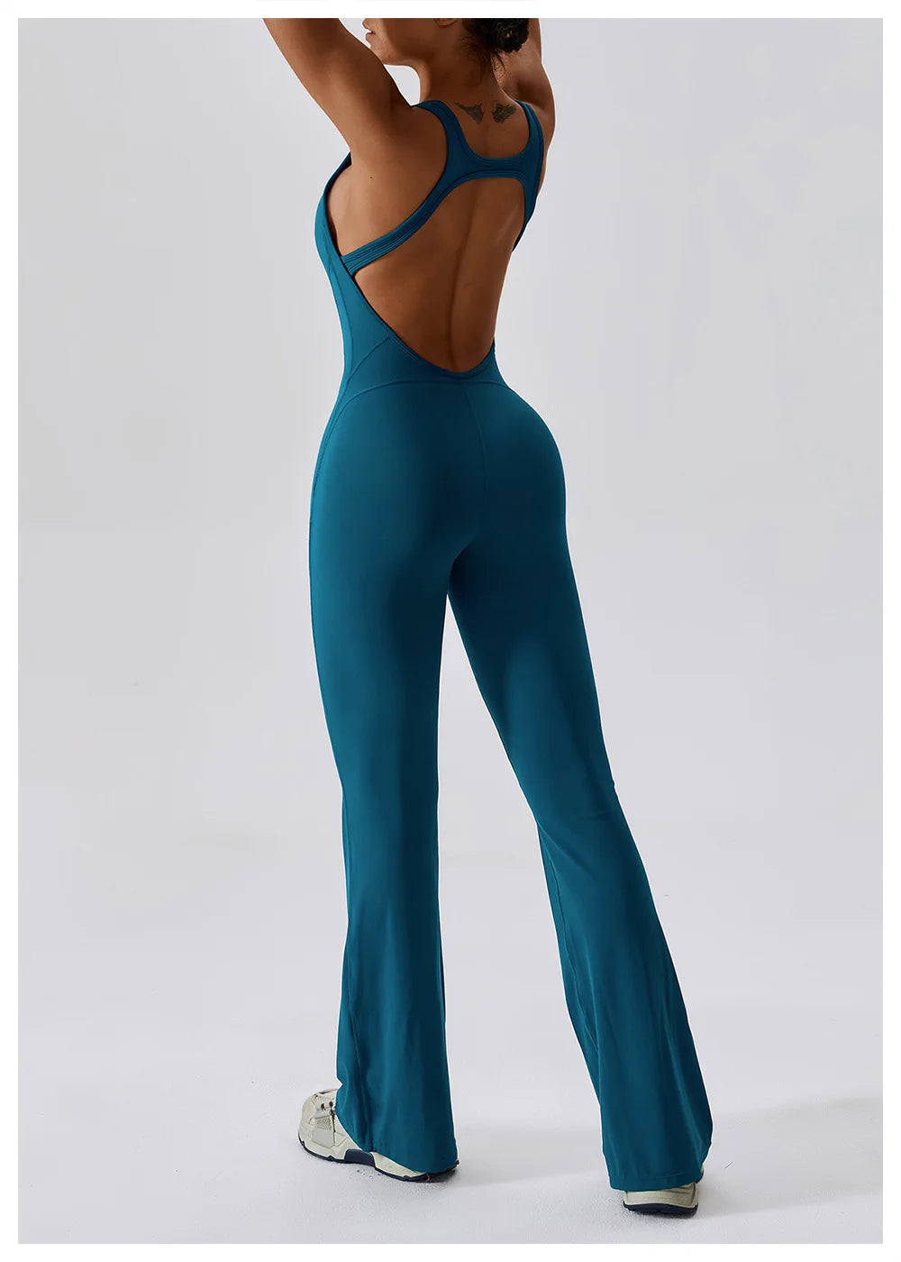 BLUE JASMINE – ELEGANT FITNESS BODYSUIT