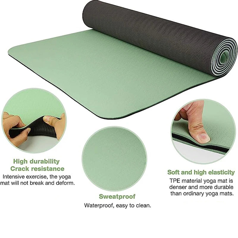 GREY HAVEN – THICK YOGA MAT