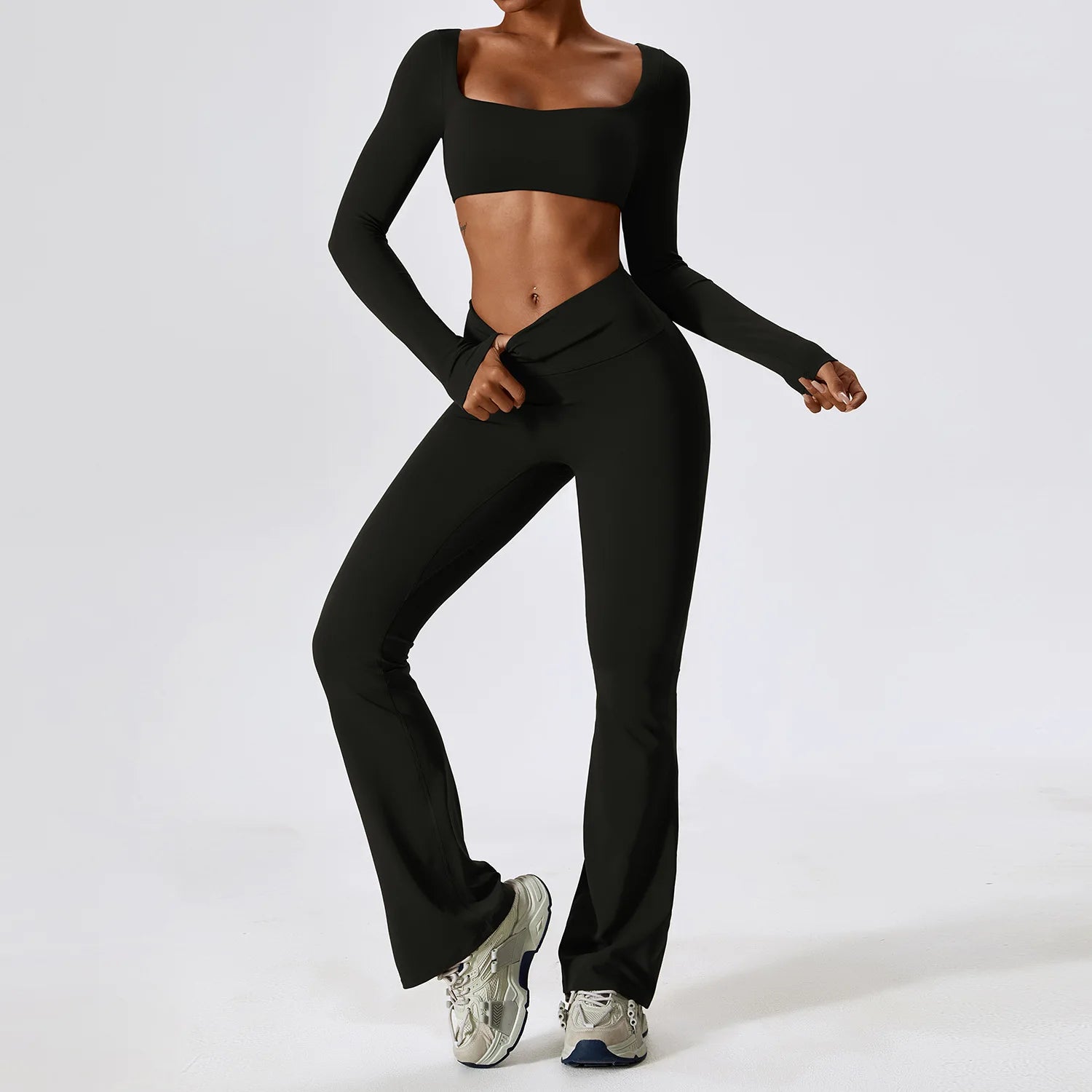 BLACK LOTUS – STYLISH FITNESS SET