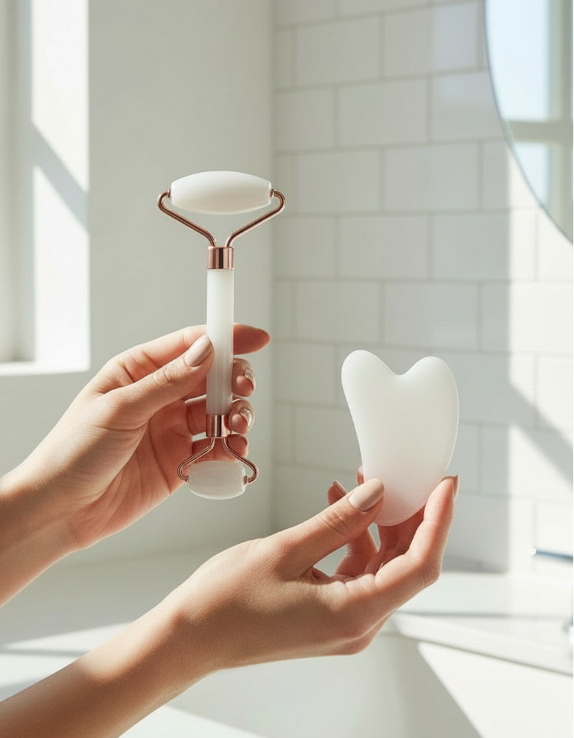 WHITE JADE – FACE MASSAGE SET