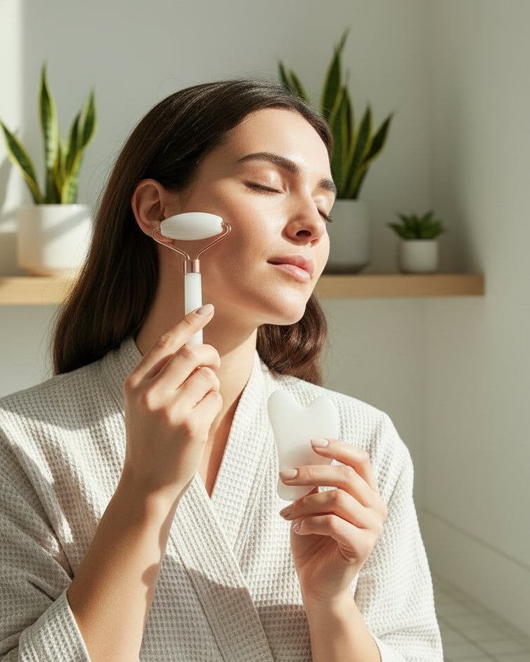 WHITE JADE – FACE MASSAGE SET