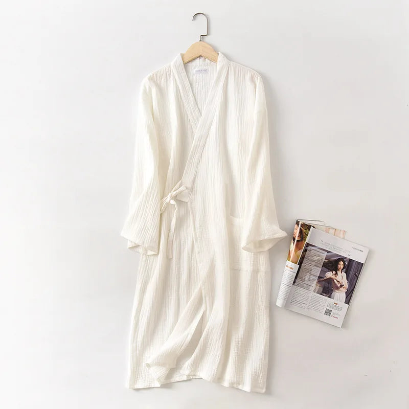 WHITE MILLIE – COTTON HOME SPA ROBE