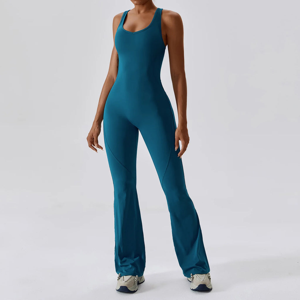 BLUE JASMINE – ELEGANT FITNESS BODYSUIT