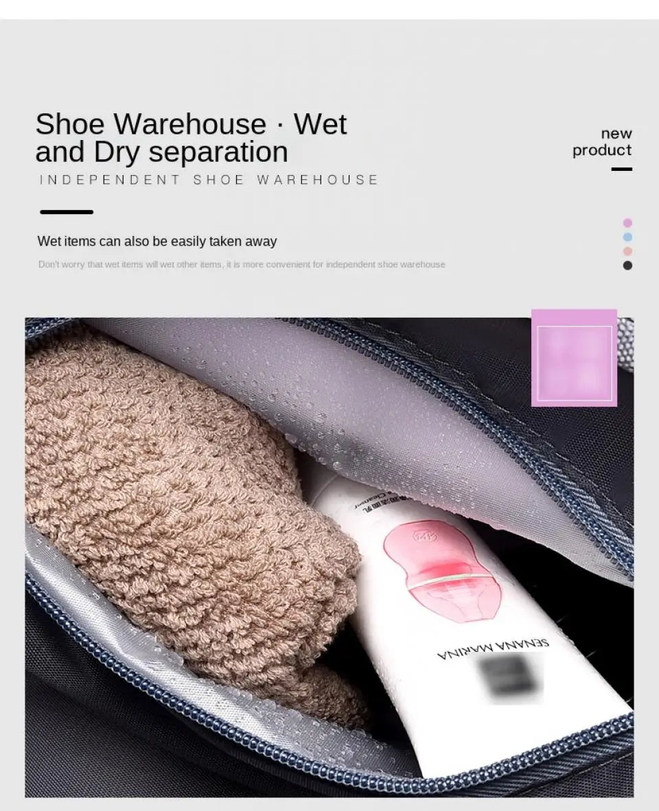 BLACK LILIES – STYLISH SPORTS FITNESS BAG