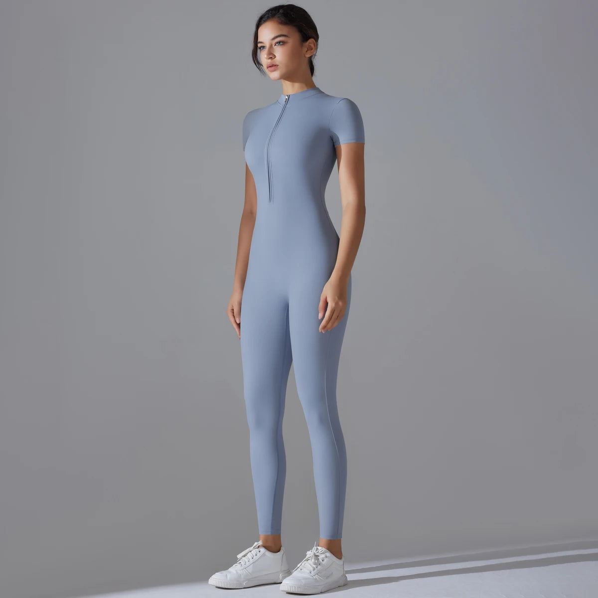 BLUE HAZEL – LONG FITNESS BODYSUIT