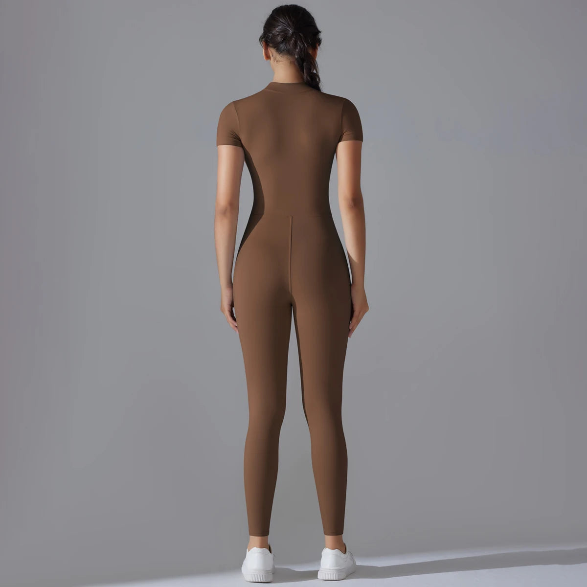 COFFEE HAZEL – LONG FITNESS BODYSUIT