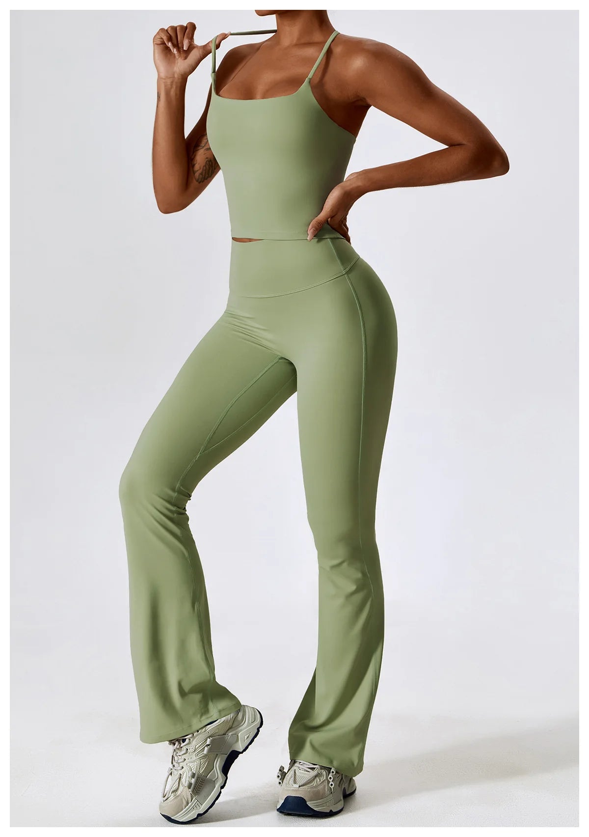 GREEN DAISY – STYLISH FITNESS SET