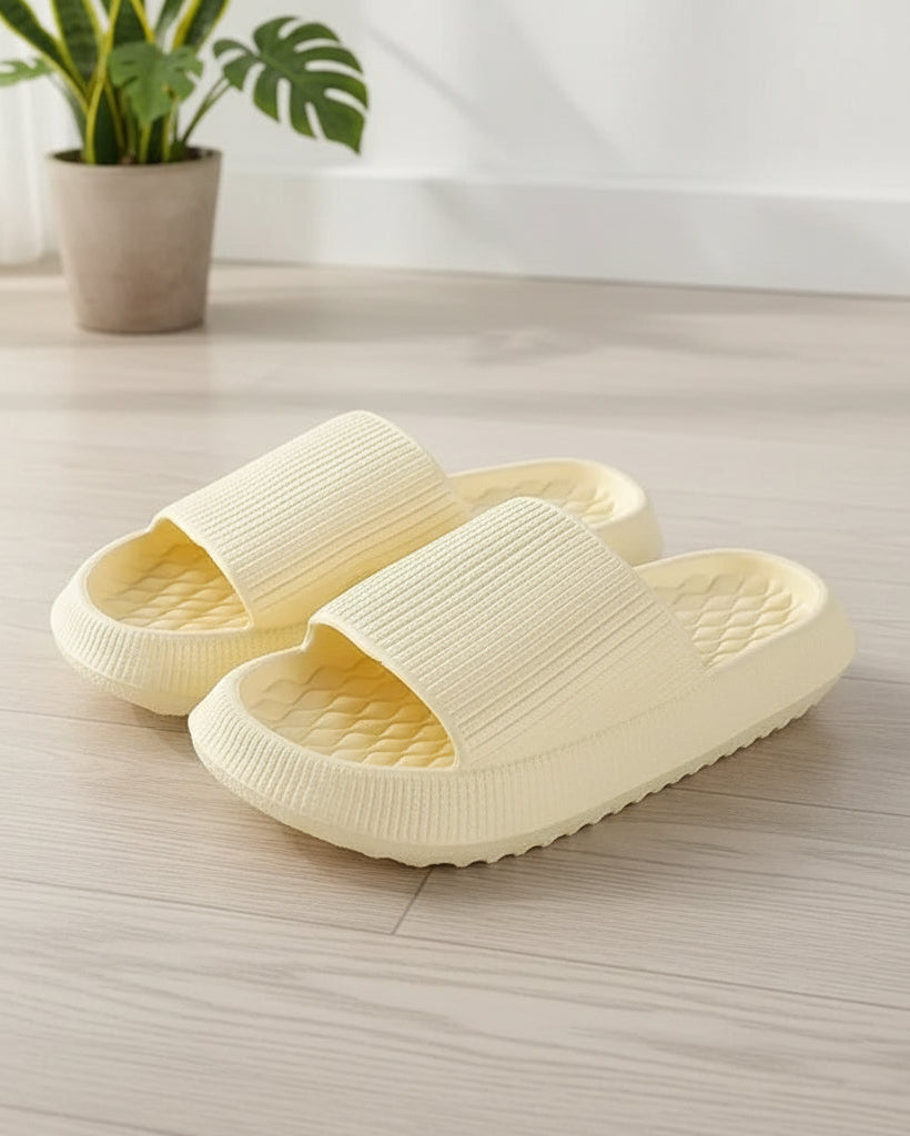 OAT DANDELION – EVA PLATFORM SLIPPERS