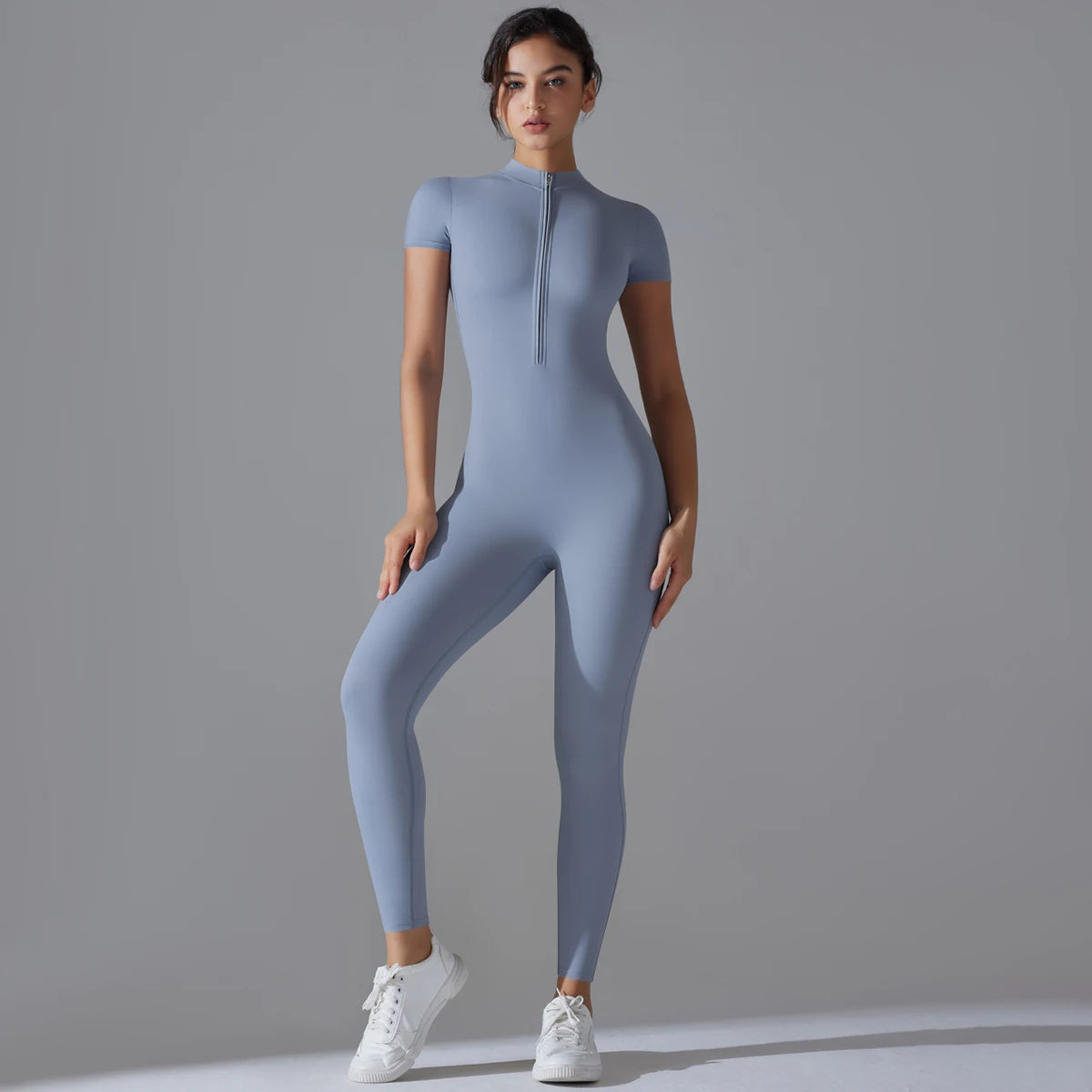 BLUE HAZEL – LONG FITNESS BODYSUIT