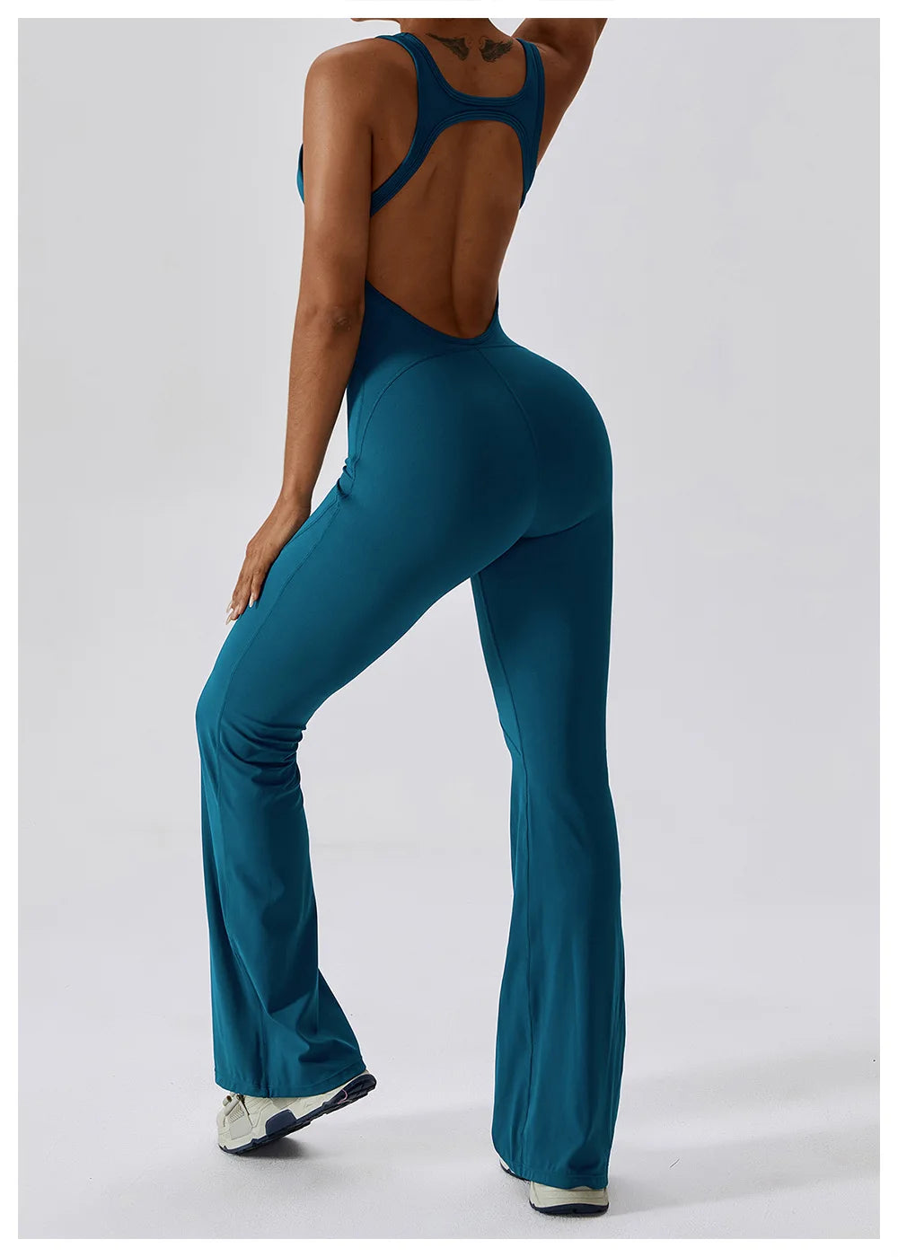 BLUE JASMINE – ELEGANT FITNESS BODYSUIT
