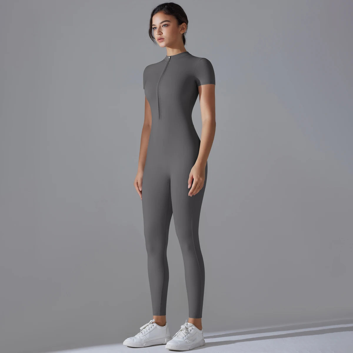 GREY HAZEL – LONG FITNESS BODYSUIT